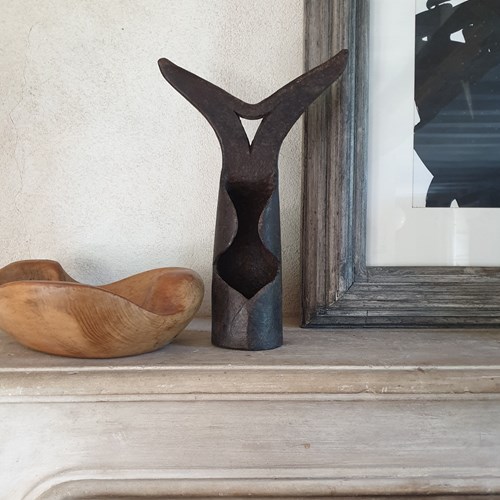 Vintage French Brutalist Style Sculpture