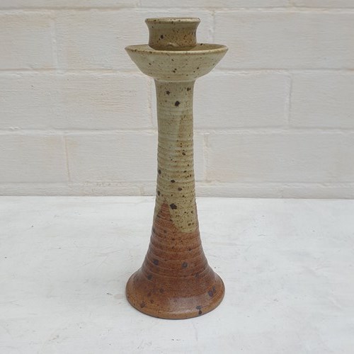 French Studio Pottery Candlestick 1960S