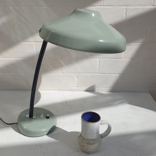 French 1950'S Painted University Desk Lamp