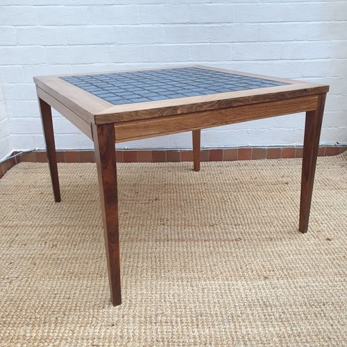 Danish Rosewood Tiled Table 1960S