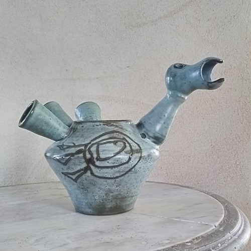 French Zoomorphic Ceramic 1950'S