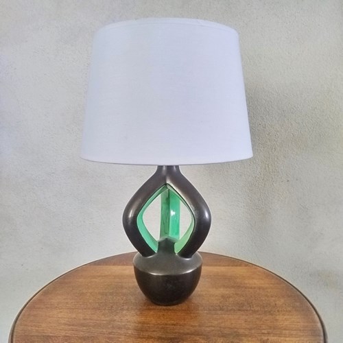 Stylish French Elchinger Lamp 1960