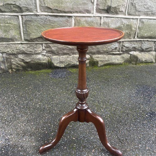 Antique Mahogany Tripod Wine Table Coffee Table