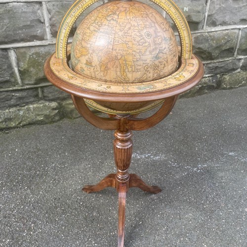 Library Terrestrial Globe On Stand
