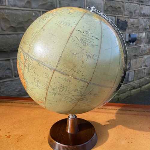 Vintage 13.5" Philips Challenge Globe