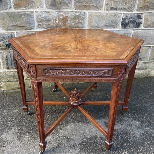 Quality Antique Walnut Centre Table