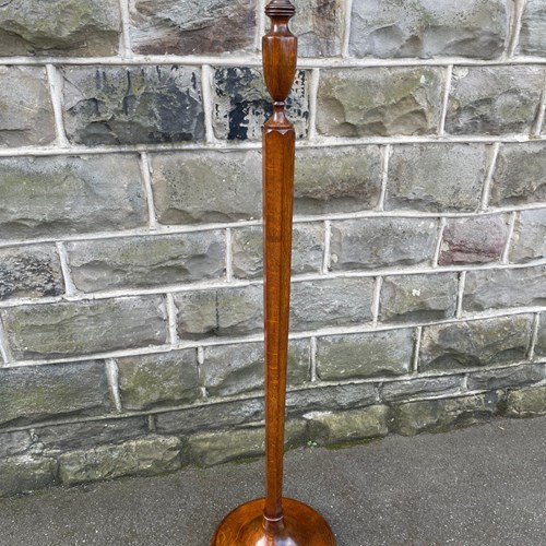 Antique Heals Oak Floor Lamp Standard Lamp