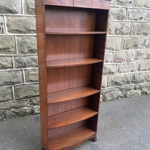 Antique Edwardian Inlaid Mahogany O...