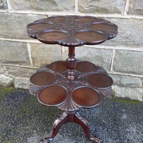 Antique Mahogany Tripod Table