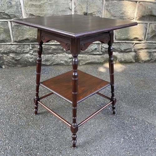 Antique Aesthetic Movement  Rosewood Occasional Table