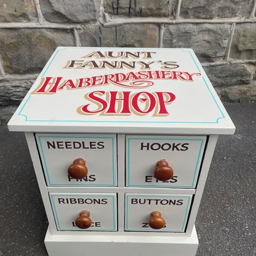 Decorative Painted Haberdashery Draws