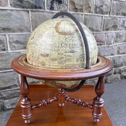 Antique  Table Top Library Globe