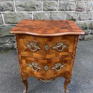 Vintage and antique chest of drawers and bedside tables