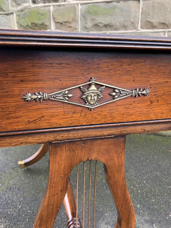Antique Walnut Leather Top Writing Table Library Table-town-house-traders-thumbnail-img-3636-main-638357521583656260.jpg
