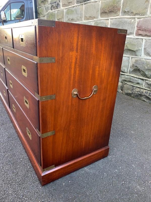 Brass Bound Mahogany Military Campaign Chest Draws-town-house-traders-thumbnail-img-3860-main-638364393124520631.jpg
