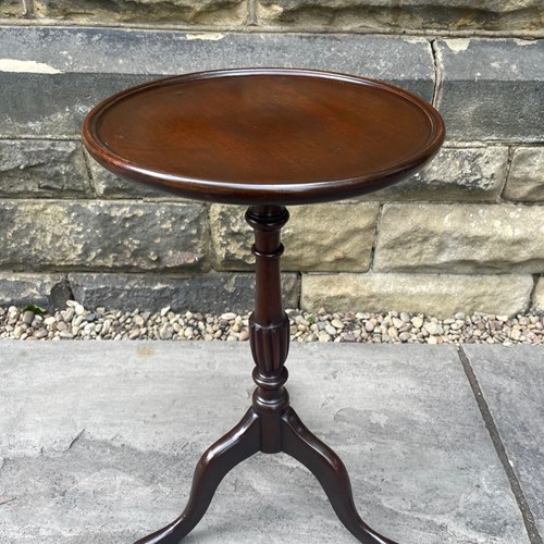 Antique Mahogany Tripod Wine Table