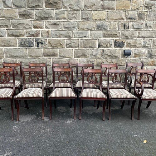 Antique Matching  Set 12 Dining Chairs