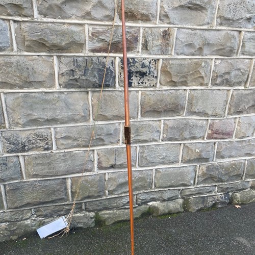 Antique Yew Wood Longbow By Buchanan Of Piccadilly