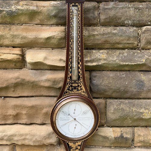 Quality Mahogany Barometer Mahogany By Comitti Garrard