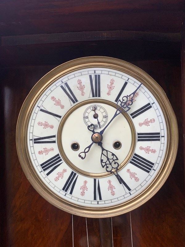 Antique Walnut Double Weight Vienna Wall Clock-town-house-traders-thumbnail-img-9912-main-638173205875992069.jpg