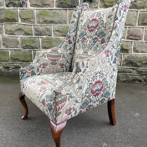 Antique Country House Upholstered Armchair