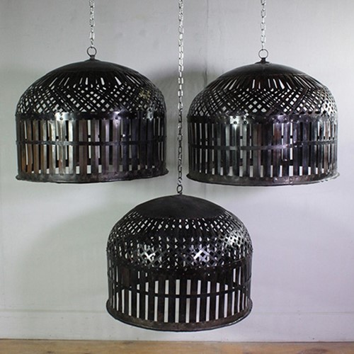 Reproduction Indian Caged Lights
