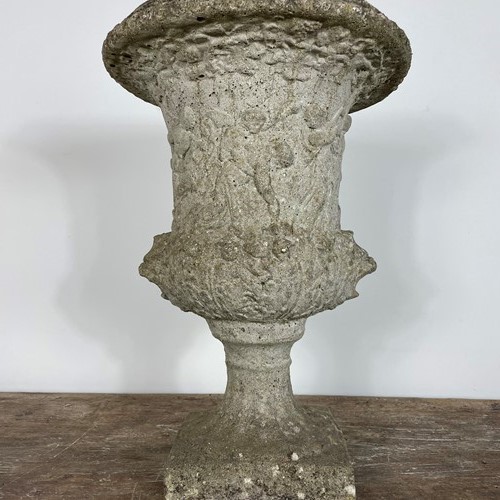 Antique Stone Classical Garden Urn Planter 