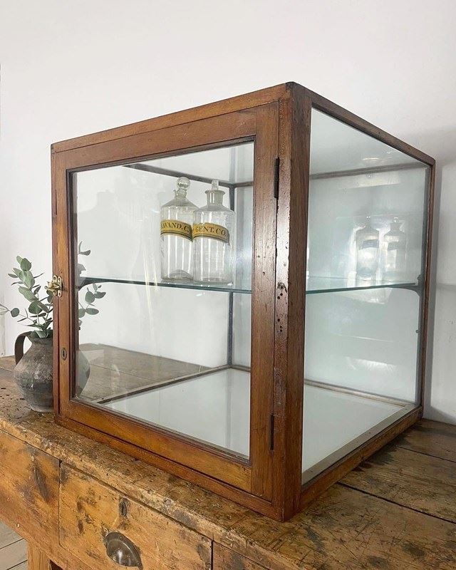 Vintage Haberdashery Oak & Glass Table Top Display Cabinet -vintage-boathouse-93c6c73c-62bd-4201-af23-b3bcd09f3aa0-main-638370162546921586.jpeg