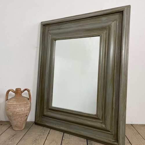 Vintage French Painted Mirror 
