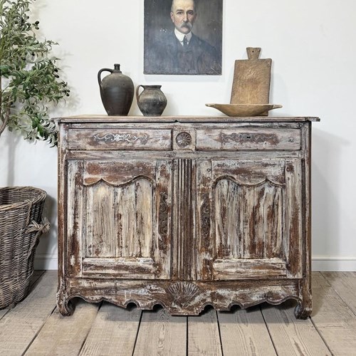 18/19Th Century Antique French Cupboard Sideboard 