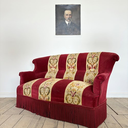 19Th Century Antique French Napoleon Sofa 