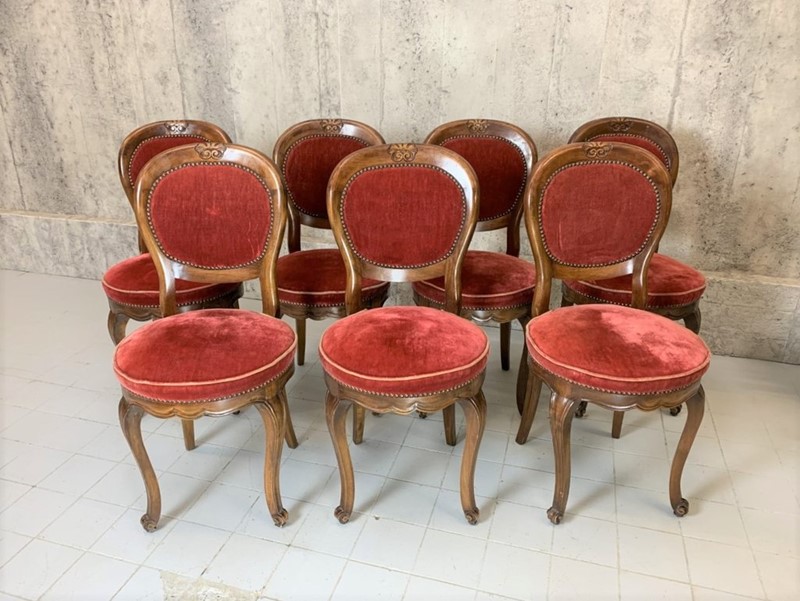 7 French Dining Chairs with Original Velvet-vintage-french-vintage-french-boho-1930-s-7-red-velvet-dining-chairs1-1024x1024-main-637570339896518821.jpg