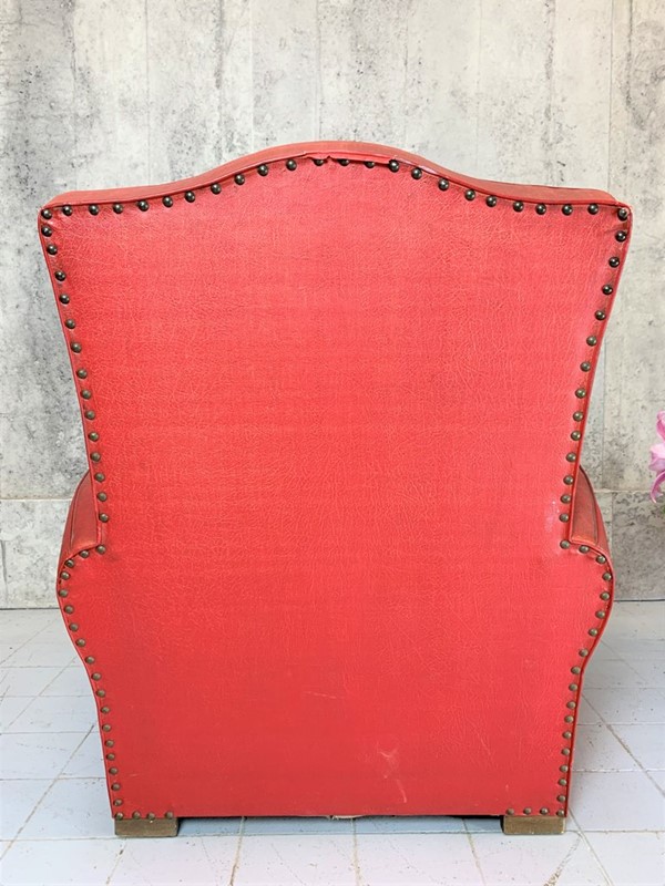 1950'S Classic French Club Armchair To Reupholster-vintage-french-vintage-french-boho-1950-s-red-club-chair-to-reupholster6-1024x1024-main-637553069148165630.jpg