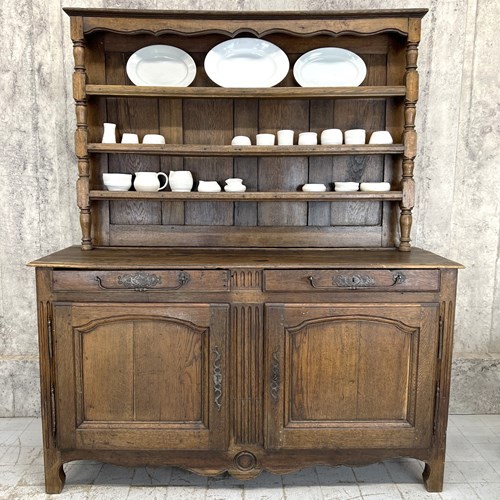 20Th Century Oak Dresser Or Buffet Sideboard Cupboard