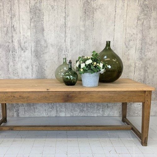 231cm French Oak Laboratory Workbench Dining table