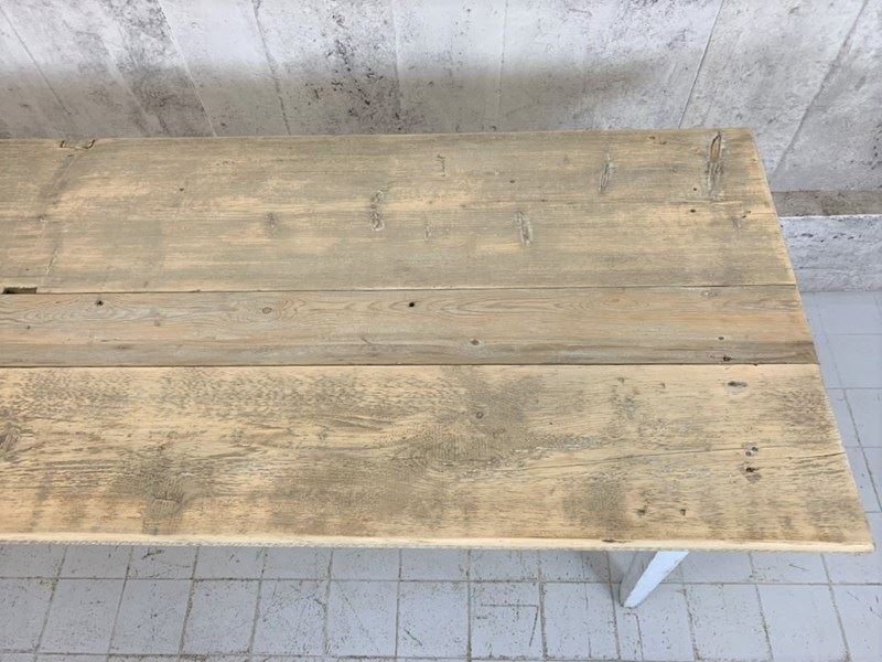 249.5Cm Rustic Pine Taper Leg Table-vintage-french-vintage-french-boho-2455cm-grey-splaye-legs-farmhouse-table5-main-638324604188311145.jpg