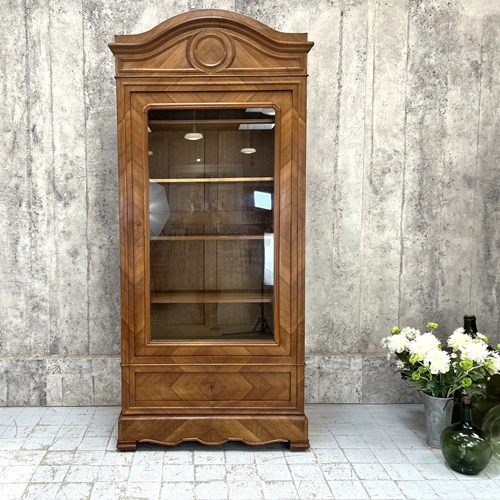 French Vitrine Armoire Glazed Display Cabinet