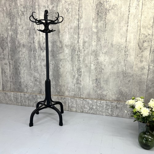 Black Bentwood Bistro Porte Manteau / Coat Stand
