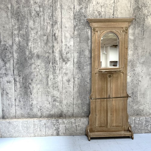 Hallway Hat, Coat And Umbrella Stand With Bevelled Mirror