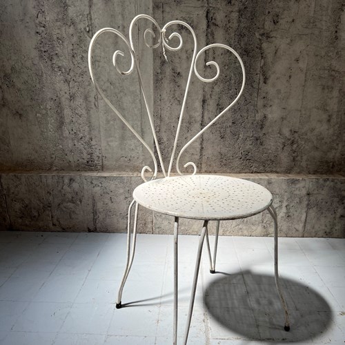 Metal Garden Table And Three Chair Set