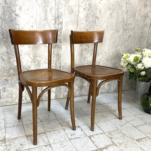 Pair Of French Bistro Chairs