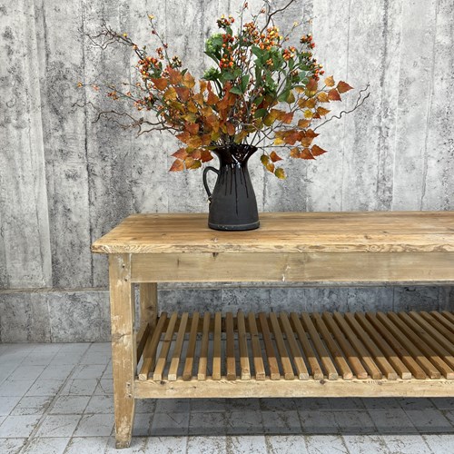 250Cm Drapers Table, Kitchen Island, Console Table