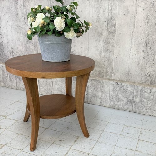 Mid Century French Splayed Leg Gueridon Side Table