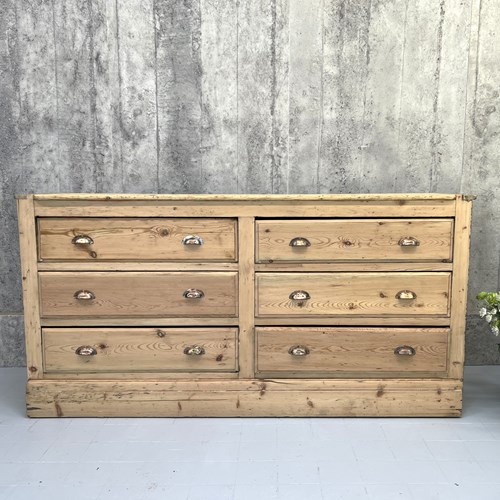 202.25Cm Hardware Store Counter Sideboard Drawers