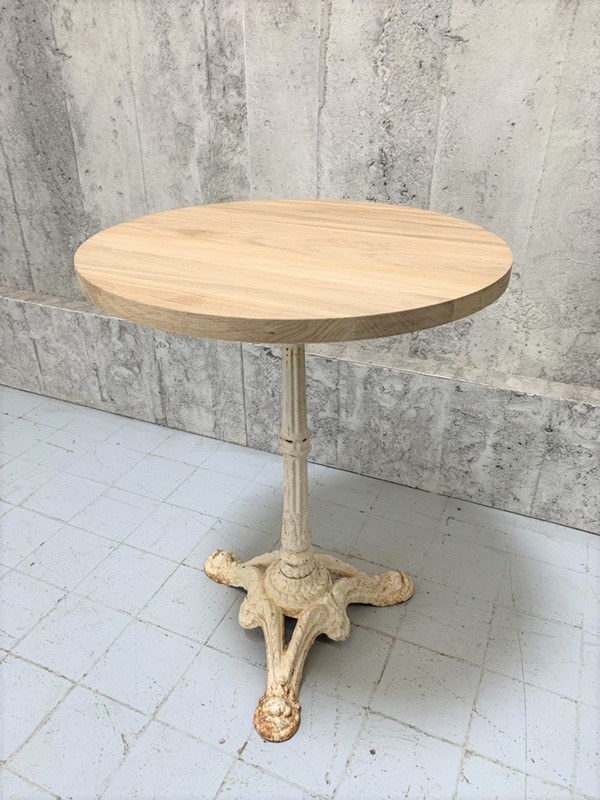Circular Solid Oak & White Antique Cast Iron table-vintage-french-vintage-french-boho-white-bistro-table-with-oak-top2-1024x1024-main-637667174978993179.jpg