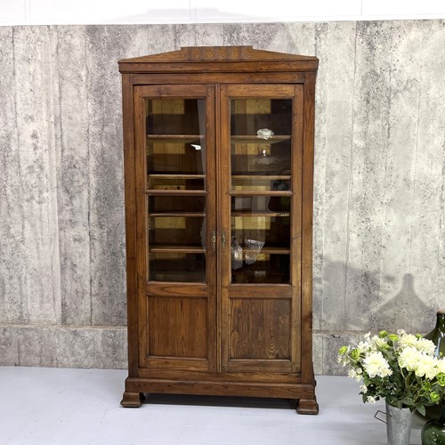 Vitrine Double Door Glazed Display Cabinet