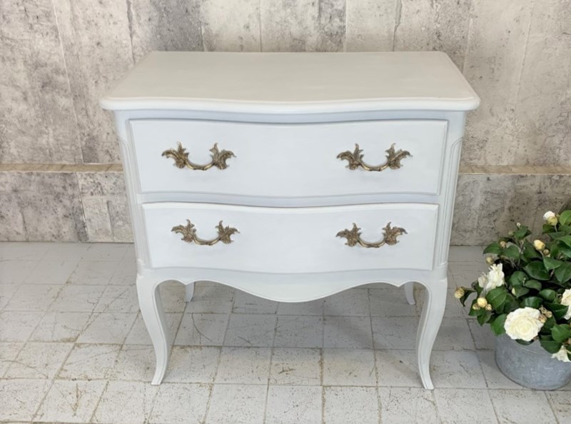 Painted 'Paris Grey' Mid Century Louis XVI Style Chest Of Two Drawers-vintage-french-vintage-french-louisxvi-style-painted-2-chest-of-drawers2-main-638199390062599110.jpg