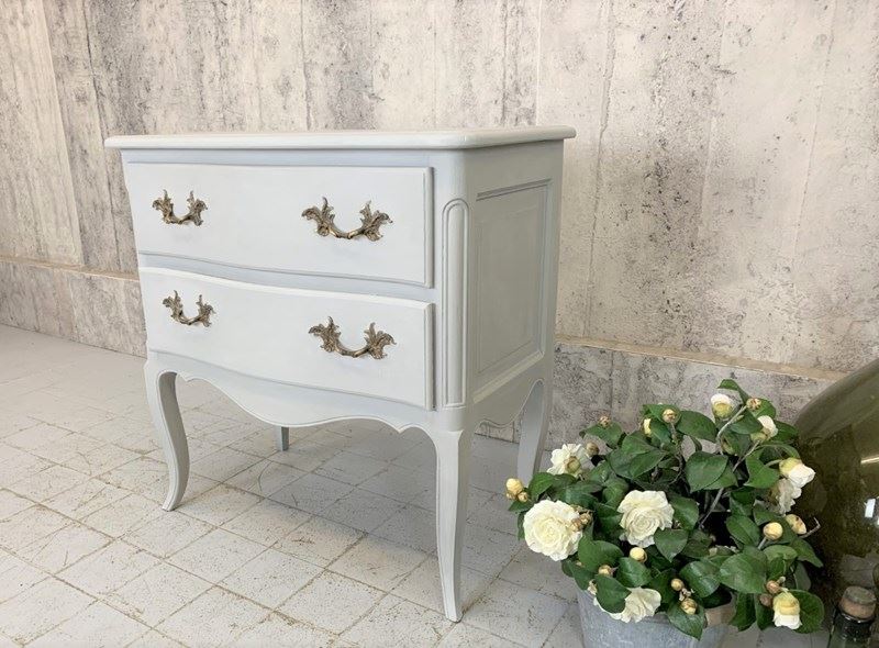 Painted 'Paris Grey' Mid Century Louis XVI Style Chest Of Two Drawers-vintage-french-vintage-french-louisxvi-style-painted-2-chest-of-drawers3-main-638199390066505444.jpg