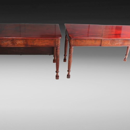 Massachusetts Cuban Mahogany Dining Table