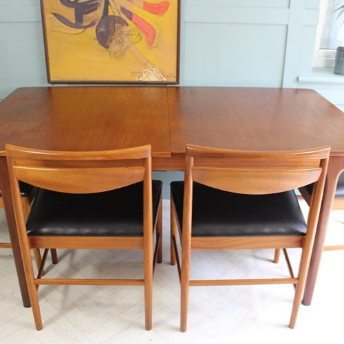 Mid Century Teak Dining Table & Chairs By A H Mcintosh